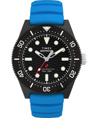 Deepwater Reef 200 XCF 43mm Synthetic Rubber Strap Watch