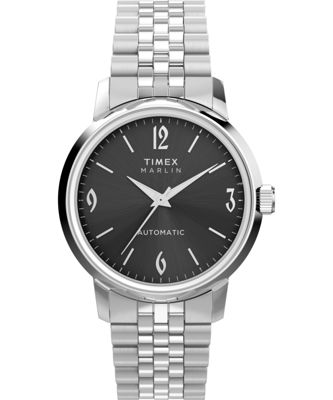 Marlin® Automatic 40mm Stainless Steel Bracelet Watch
