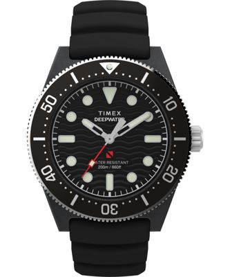 Deepwater Reef 200 XCF 43mm Synthetic Rubber Strap Watch