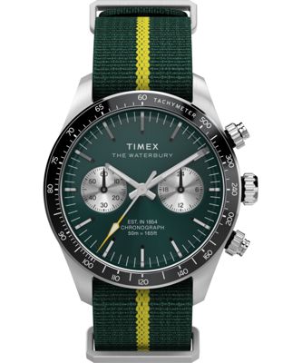 Waterbury Heritage Chronograph 39mm Fabric Strap Watch