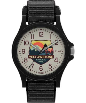 Timex Yellowstone National Park 40mm Fabric Strap Watch