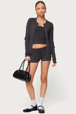 Nella Cable Knit Shorts