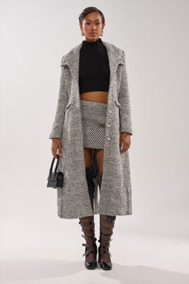 Seville Tweed Trench