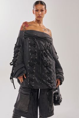 Laced Up For Good Mini Dress