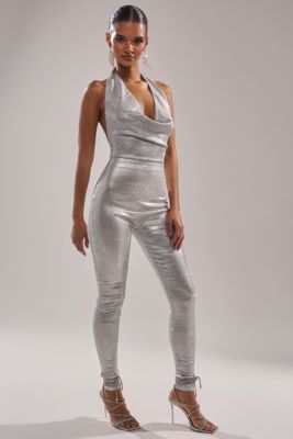 Dance The Night Away Rhinestone Jumpsuit