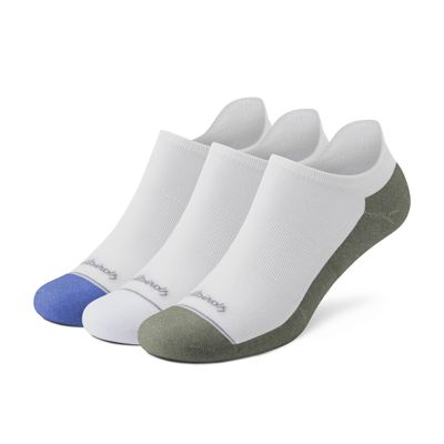Anytime Ankle Sock 3-Pack - Blizzard/Royal Blue/Thunder Green