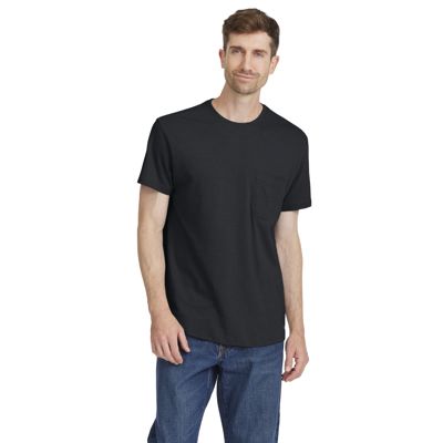 Men's Soft Merino Tee - True Black