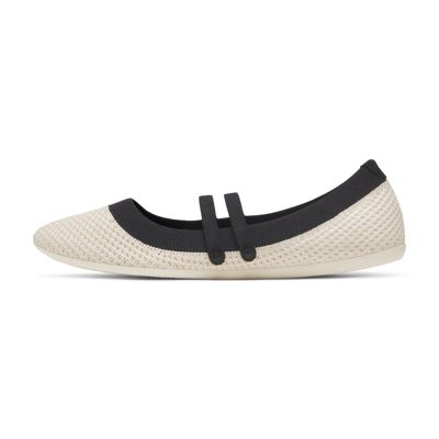 Women's Breezer Mary Jane - Warm White/Natural Black (warm White Sole)