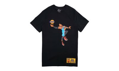 Lebron Dri-Fit Basketball T-Shirt "space Jam A New Legacy - Black" Dh3831 BLK