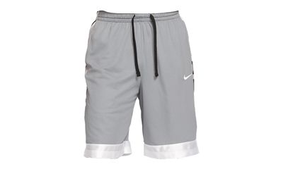 Dri-Fit Elite Stripe Basketball Shorts "cool Grey / White" Cv1748 065