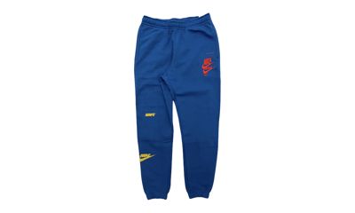 Sportswear Sport Essentials+ Fleece Trousers "marine Blue Crimson" Dm6871 407