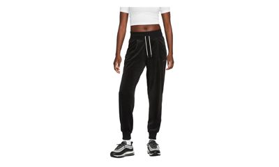 Sportswear High-Waisted Velour Joggers Wmns "black / Anthracite" Dv7820 010