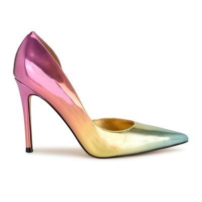 Folowe D'orsay Pointy Toe Pumps