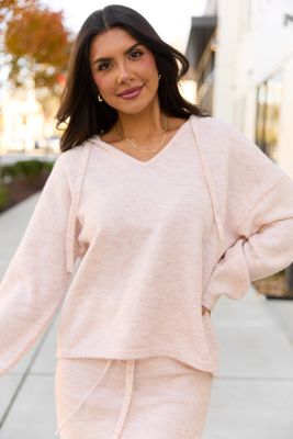 Teresa Pink Hoodie Sweater Final Sale