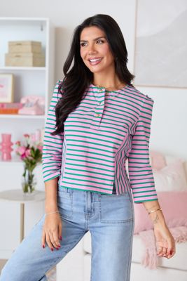 Kendall Striped Popover