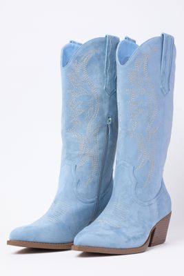 Jubilee Blue Cowboy Boots