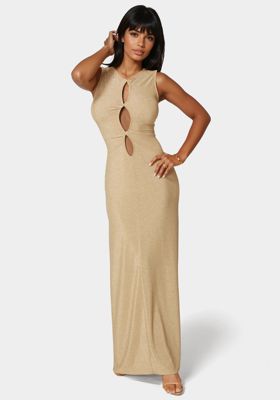 Twist Front Cutout Maxi