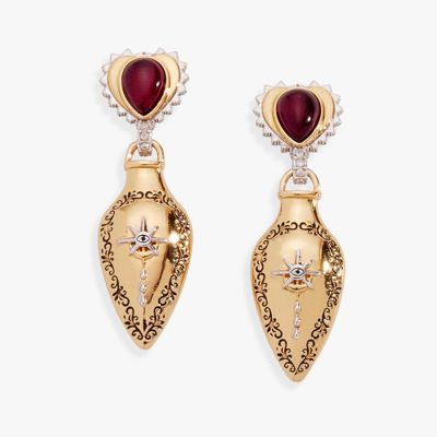 Moon Magic Potion Bottle Drop Earring