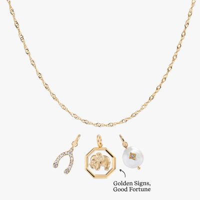 Lucky Break Necklace Charm Bundle