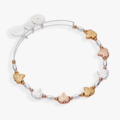 Woodland Falling Leaves Beaded Bangle