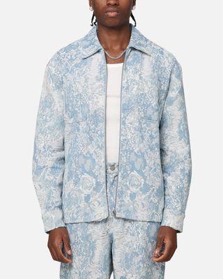 Xxiii Denim Jacquard Jacket Pacific Blue