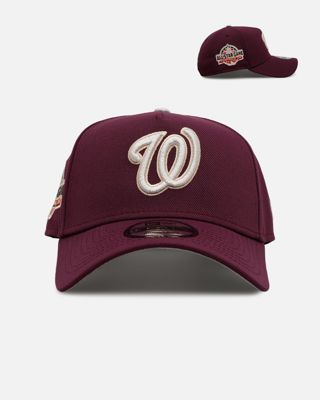 New Era Washington Nationals 'plum' 9forty A-Frame Snapback Plum