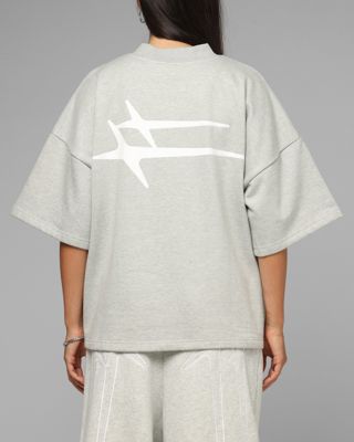 Loiter Ultra Hybrid Premium T-Shirt Grey