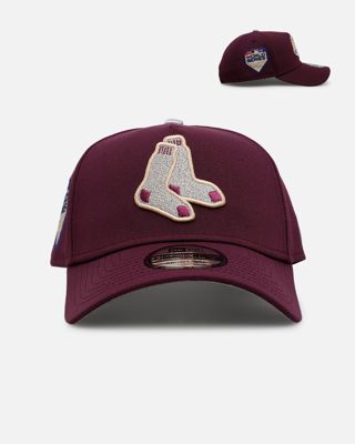New Era Boston Red Sox 'plum' 9forty A-Frame Snapback Plum