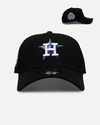 New Era Houston Astros 'black And SKY Blue' 9forty A-Frame Snapback Black/Sky Blue