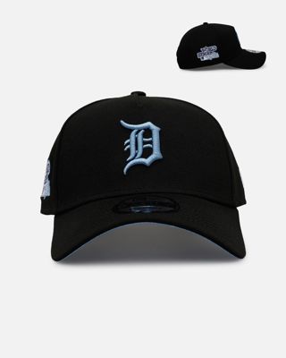 New Era Detroit Tigers 'black And SKY Blue' 9forty A-Frame Snapback Black/Sky Blue