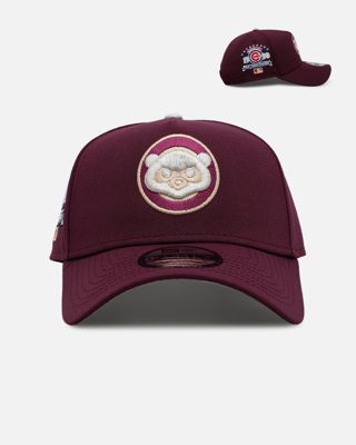 New Era Chicago Cubs 'plum' 9forty A-Frame Snapback Plum