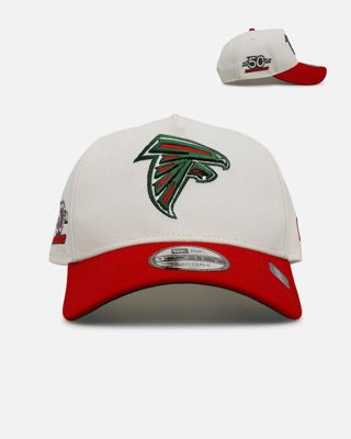 New Era Atlanta Falcons 'strawberry' 9forty A-Frame Snapback Chrome/Red