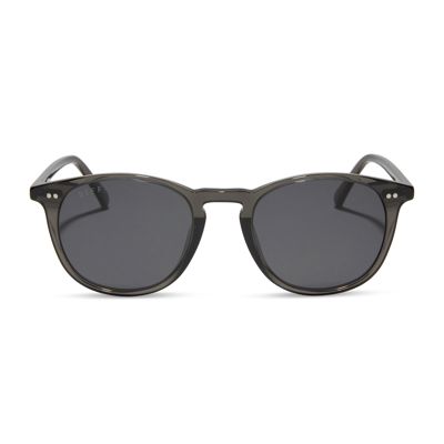 Jaxson XL - Black Smoke Crystal + Grey + Polarized Sunglasses