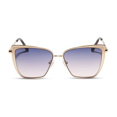 Grace - Gold + Lavender Rose Gradient Sunglasses