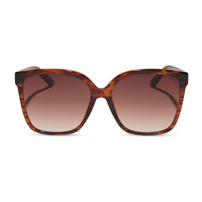 Hazel - Mahogany Tortoise + Brown Gradient Sunglasses