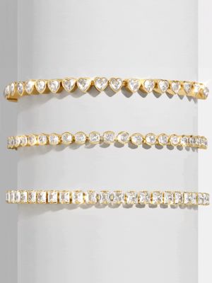 Brooke Tennis Bracelet - Round Stone