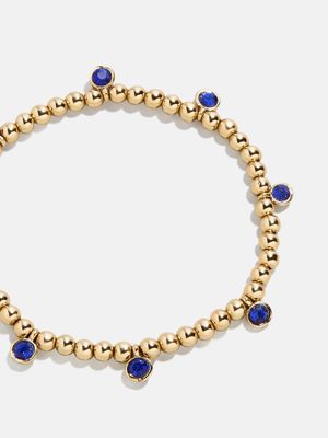 Birthstone Pisa Bracelet - Sapphire