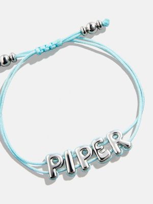 Wrapped Up Bubble Waterproof Custom Cord Bracelet - Turquoise