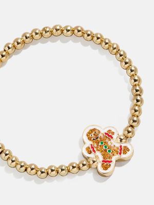 Gingerbread Kids Pisa Bracelet - Gingerbread Man