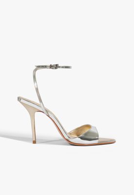 Elodie Buckle Metallic Sandal