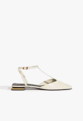 Allure T Patent Flat