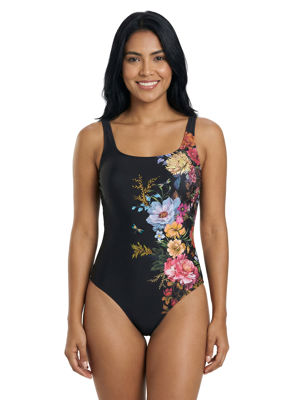 Johnny Was Women's Baccara Tank One Piece Swimsuit