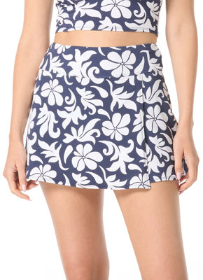 Beach House Women's Block Trop Pique Becca Swim Skort