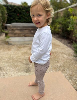 Chai Mini Moons Softshine Toddler Legging