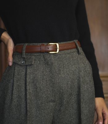 Colt Belt -- Marrone Box Calf