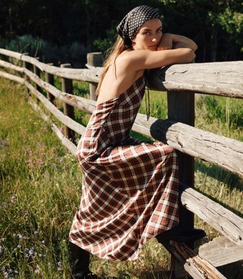 Maxime Dress -- Norfolk Plaid