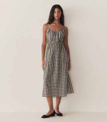 Leslie Dress -- Marilyn Gingham