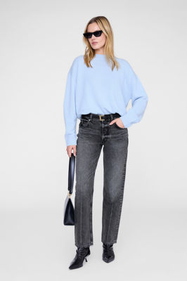 Lee Crew Sweater - Pale Blue