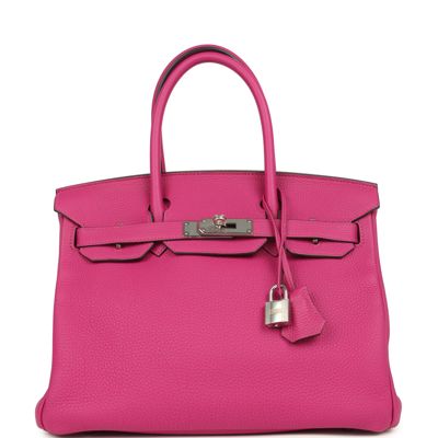 Hermes Birkin 30 Rose Poupre Togo Palladium Hardware