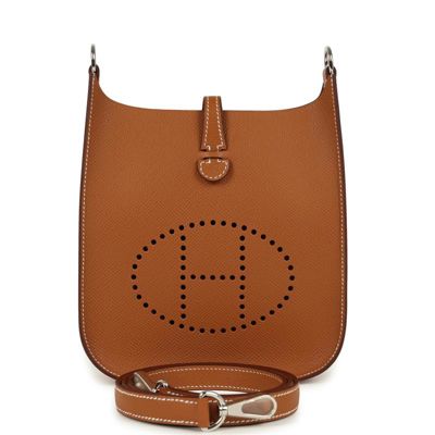 Hermes Evelyne Sellier TPM Gold Epsom Palladium Hardware